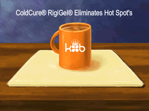 Coldcure Eliminates Hotspots for Better and Quicker Relief of Pain and Swelling Coldcure Eliminates Hotspots for Better and Quicker Relief of Pain and Swelling