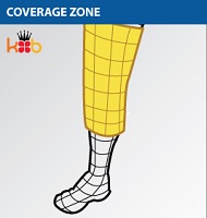 The King Brand Large Body Cold Compression Wrap Covers a Large Area The King Brand Large Body Cold Compression Wrap Covers a Large Area